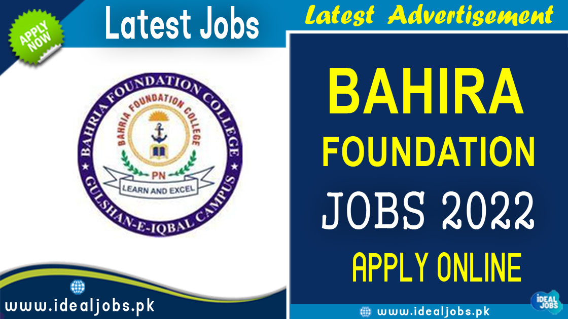 Bahira Foundation Jobs 2022 Ideal Jobs